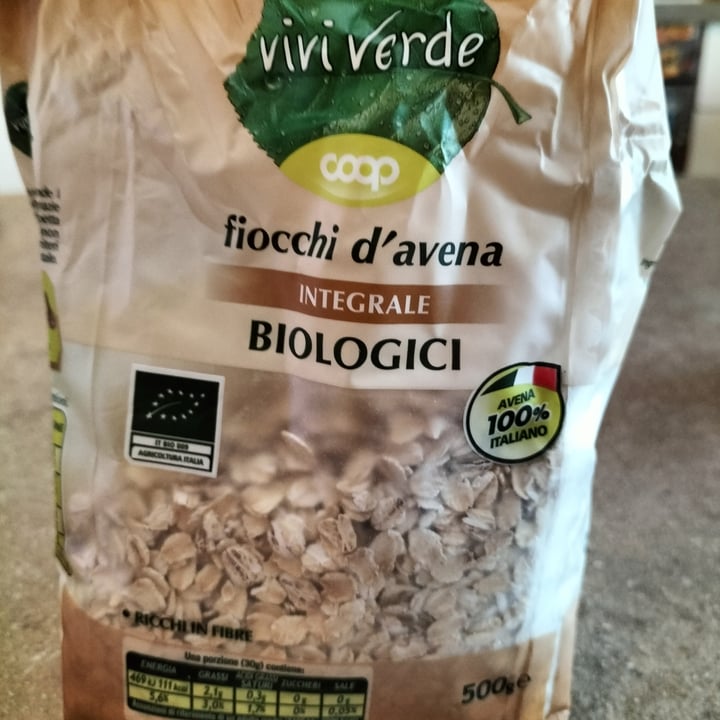 photo of Vivi Verde Coop Fiocchi D'Avena Integrale Biologici shared by @saraserpe on  23 Apr 2022 - review