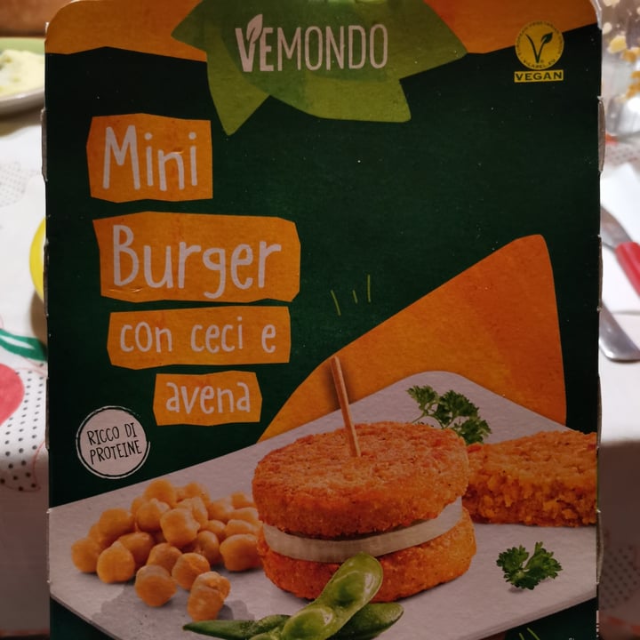 photo of Vemondo mini burger avena e ceci shared by @krissone on  17 May 2022 - review
