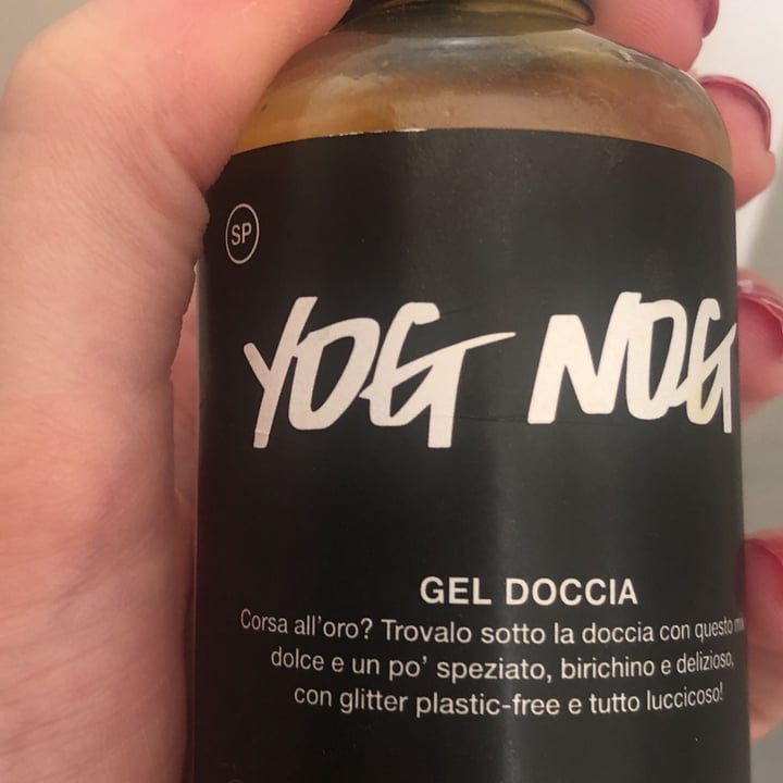 photo of LUSH Fresh Handmade Cosmetics Yog Nog shower gel shared by @fedekikka on  15 Dec 2021 - review