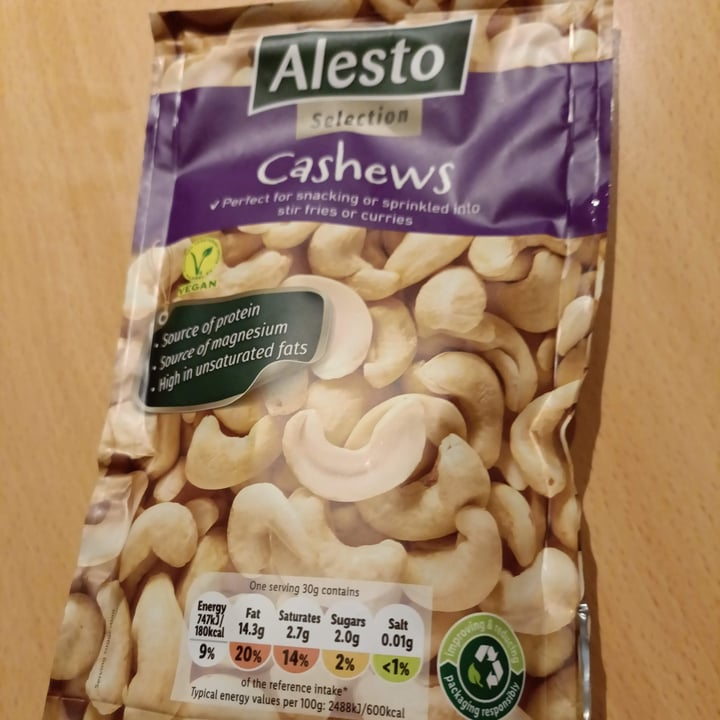 photo of Alesto Cashews shared by @lucideej on  04 Oct 2022 - review