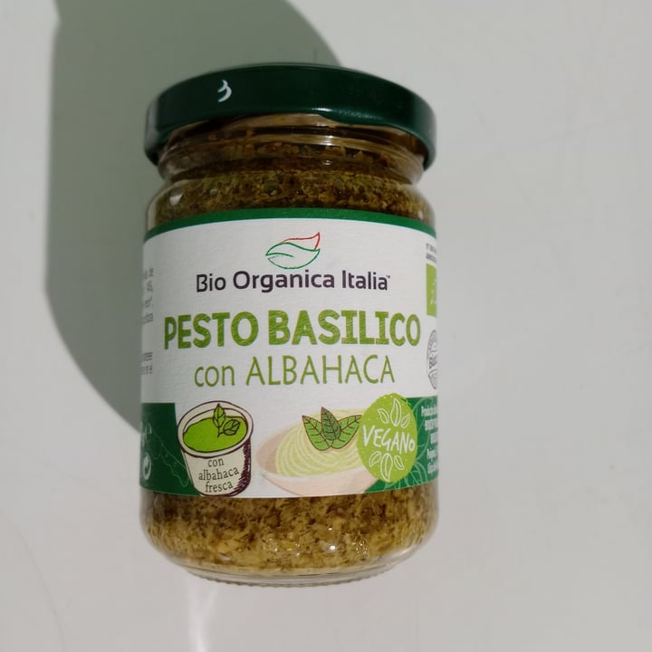 photo of Bio Organica Italia Pesto basílico vegano shared by @charliestarr on  06 Dec 2022 - review