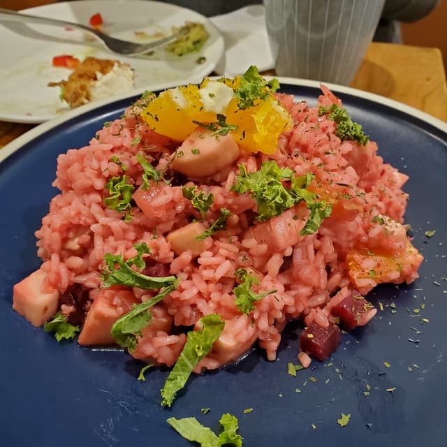 Photo of the dish “Beetroot Orange Risotto”