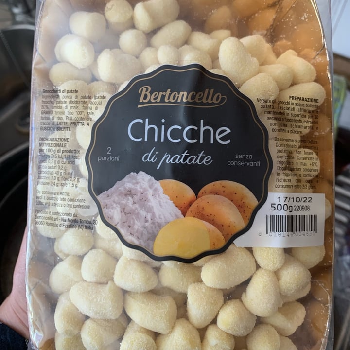 photo of Bertoncello Chicche di patate shared by @sabrinamarangoni on  18 Sep 2022 - review