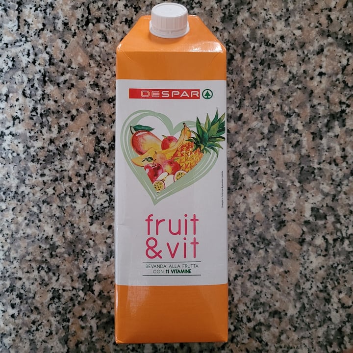 photo of Despar Fruit & vit bevanda alla frutta shared by @a1ex on  25 Oct 2021 - review