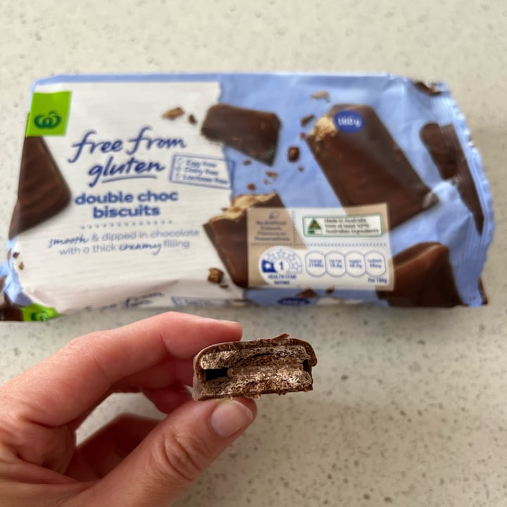 photo of Woolworths Double choc biscuits shared by @jess-m-wright on  12 Mar 2022 - review