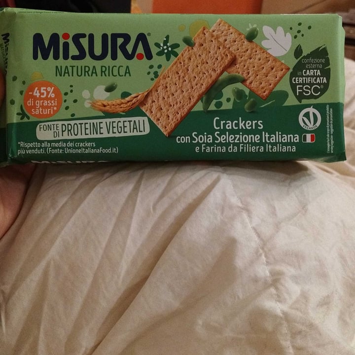 photo of Misura Crackers con Soia Selezione Italiana - Natura Ricca shared by @itsenrica on  04 Mar 2022 - review