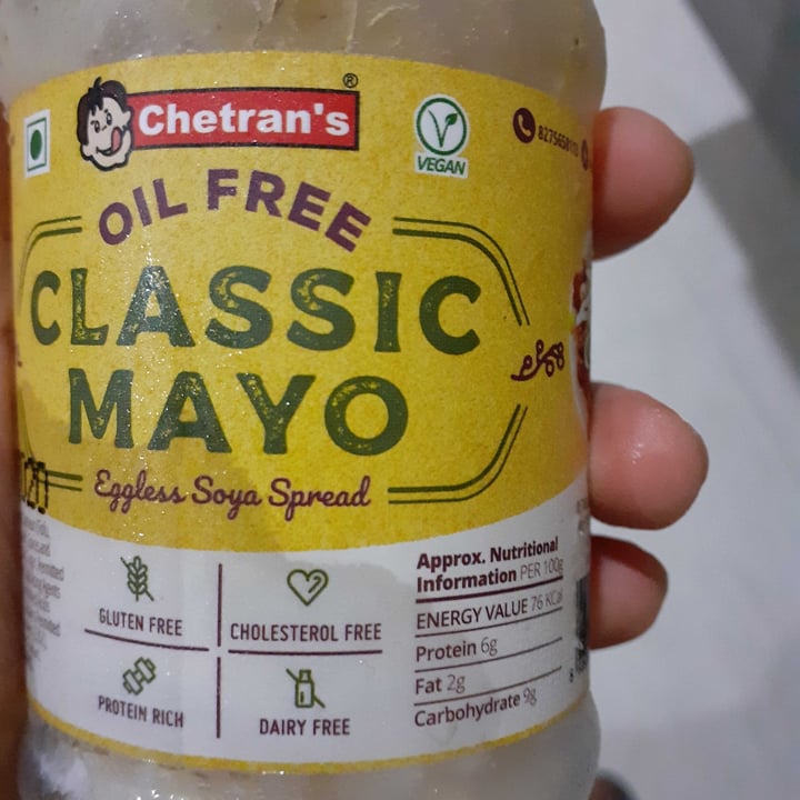 photo of Chetran Foods Classic Mayo shared by @thevegangaldiya on  20 Oct 2020 - review