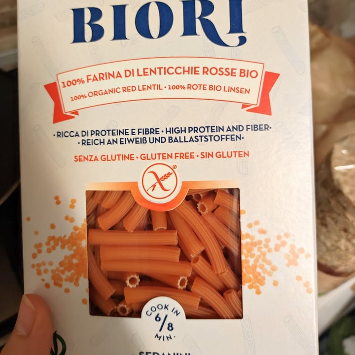 photo of Biori Biori' Sedanini di Lenticchie Rosse Bio shared by @annavice on  02 Apr 2022 - review