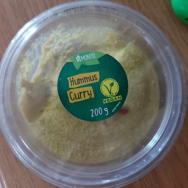 photo of Vemondo Hummus Al Curry shared by @lillina on  23 Sep 2022 - review
