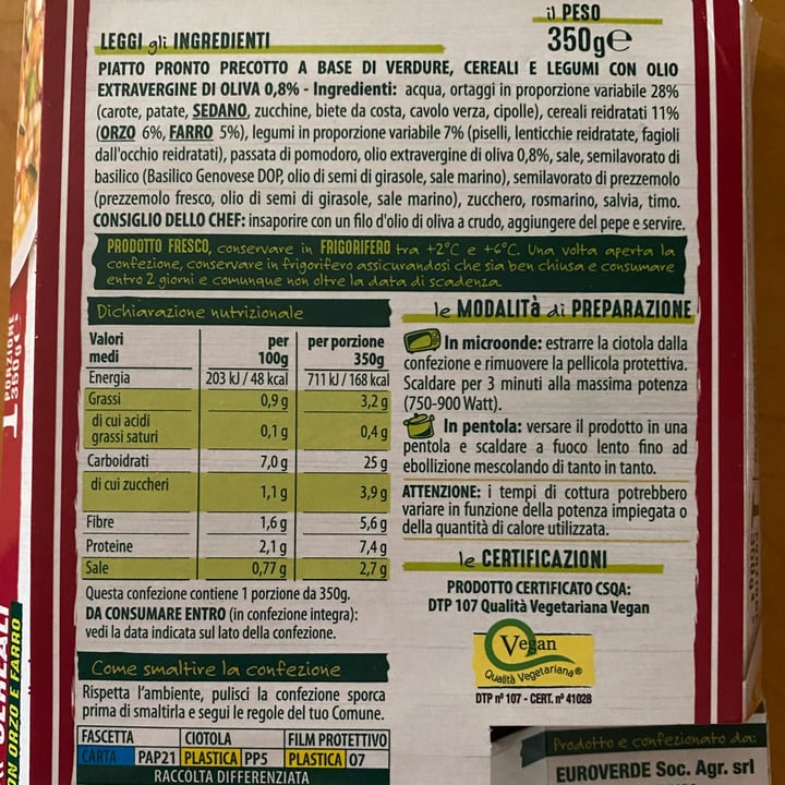 photo of Bontà di stagione Zuppa ai Cereali con Orzo e Farro shared by @reny-g on  29 Mar 2022 - review