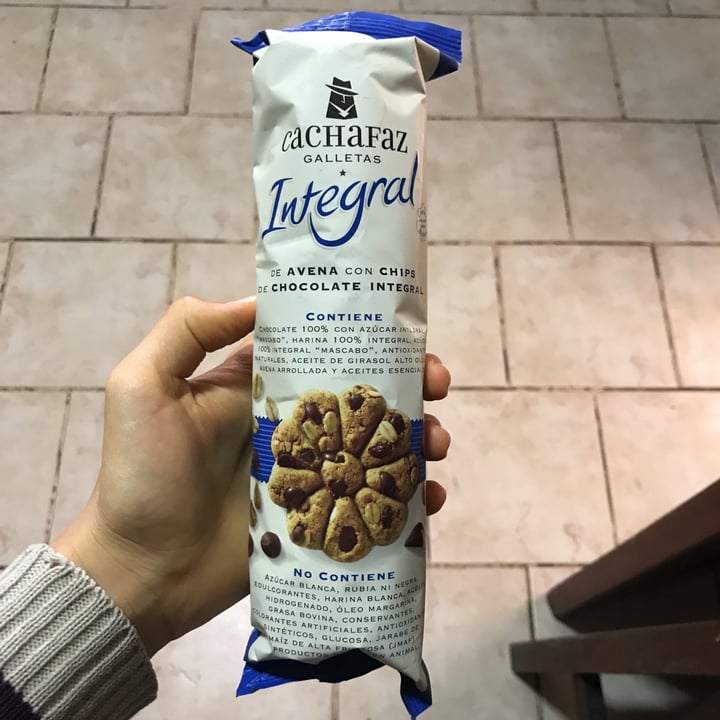 photo of Cachafaz Galletas Integral De Avena Con Chips De Chocolate shared by @cotigau on  14 Jul 2021 - review
