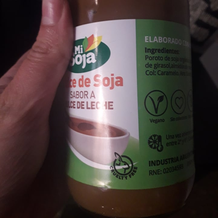 photo of Mi Soja Dulce de Soja sabor a Dulce de Leche shared by @rochyalmendra on  28 Sep 2020 - review