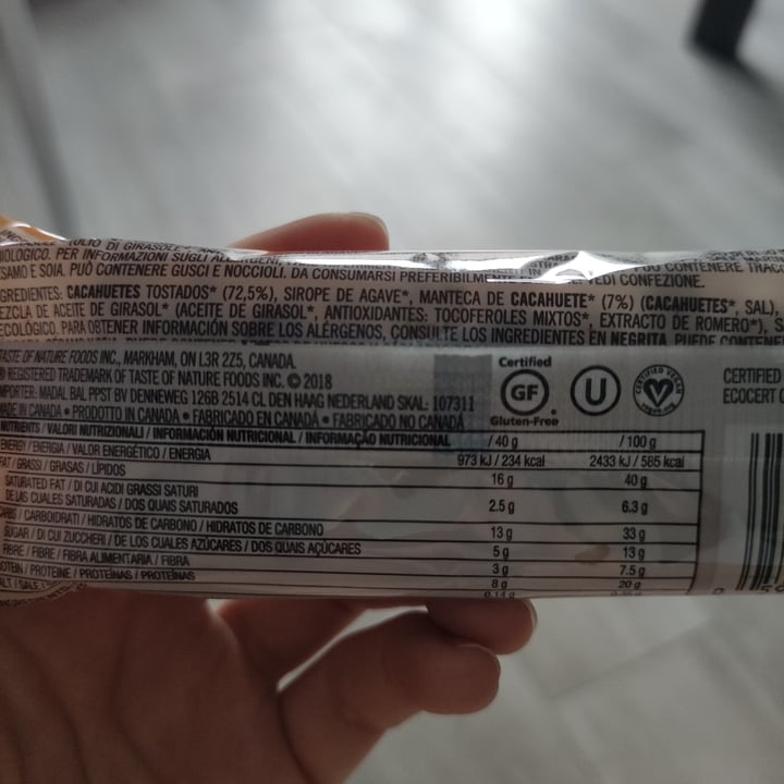 review photo of Taste of Nature Peanut Bar shared by @flabellina on 28 May 2022 - review