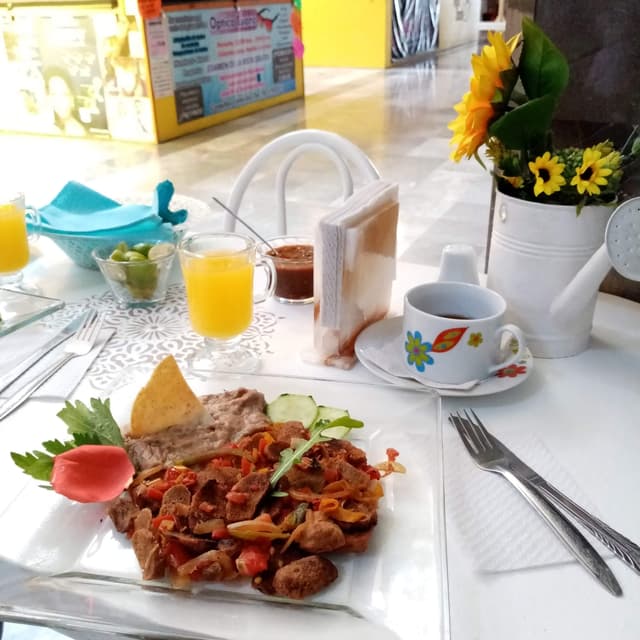 Foto do prato “Carnitas Veggie”