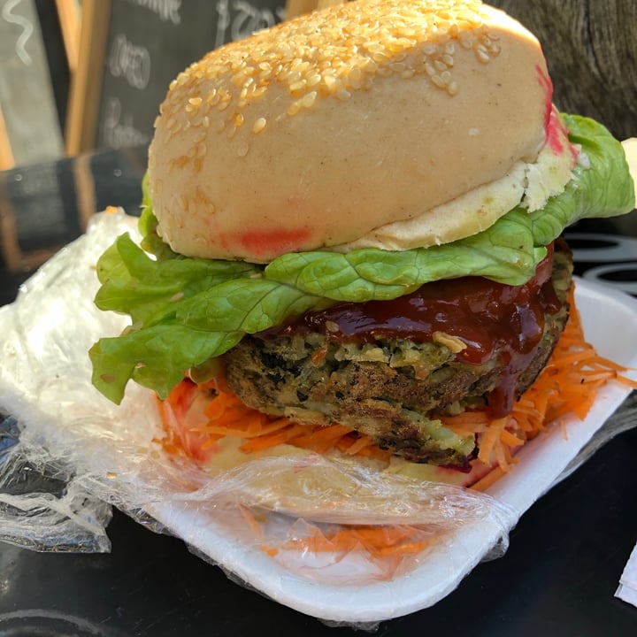 photo of NATGEN Hamburgues De Arroz Y Espinaca shared by @florgotkin on  31 Aug 2021 - review