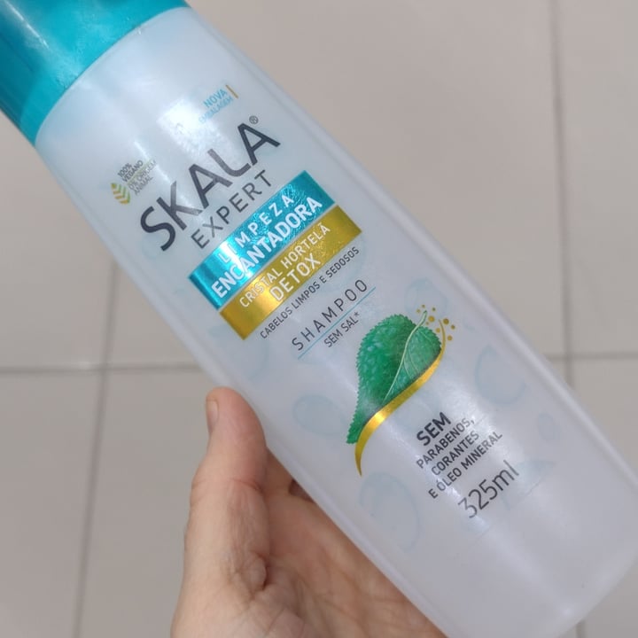 photo of Skala Shampoo Cristal Hortelã Detox shared by @teresadelgado on  25 Sep 2022 - review
