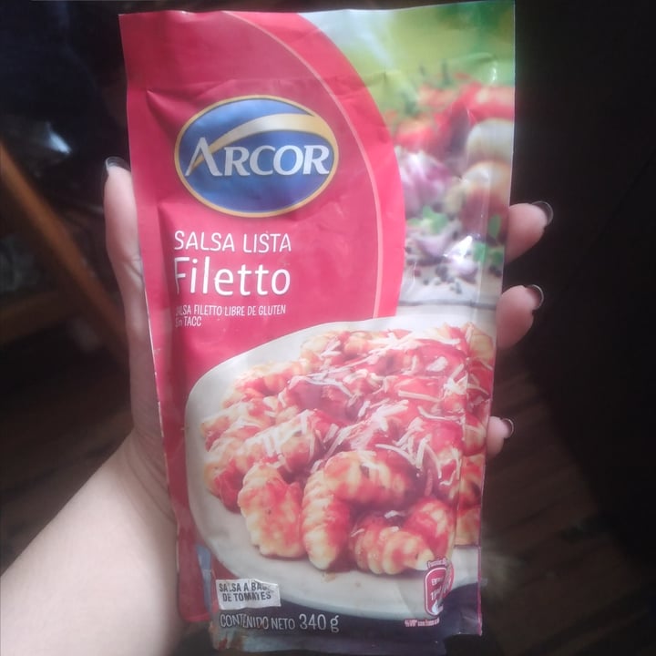 photo of Arcor Salsa Lista Filetto shared by @alessa182 on  20 Oct 2021 - review