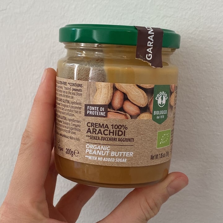 review photo of Probios Crema 100% arachidi shared by @eliiveg on 17 Dec 2021 - review