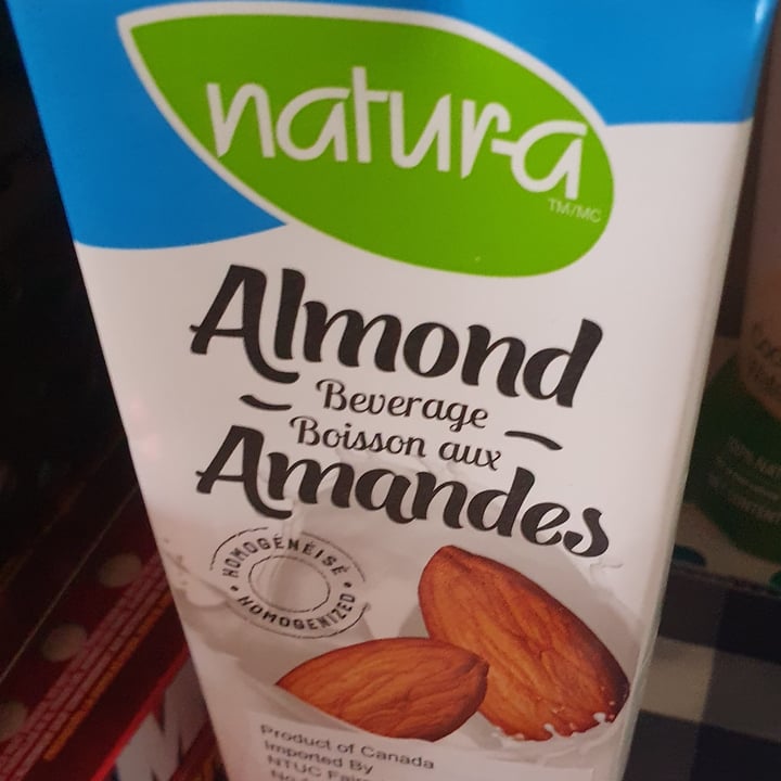 photo of Natura Almond Milk shared by @mushroomtarian on  09 Aug 2021 - review