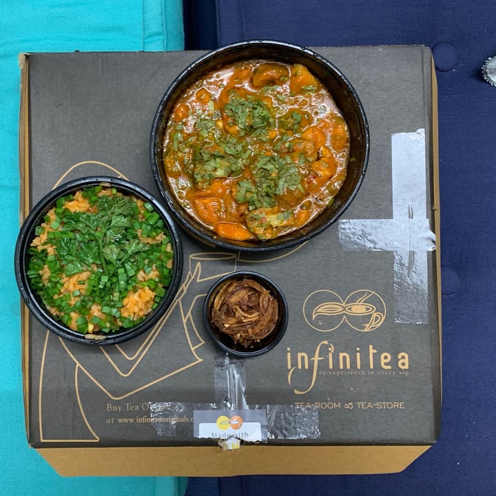 photo of Vegan kitchen - By Infinitea (Delivery and Takeaway) RSG a la infinitea shared by @pv on  29 May 2021 - review