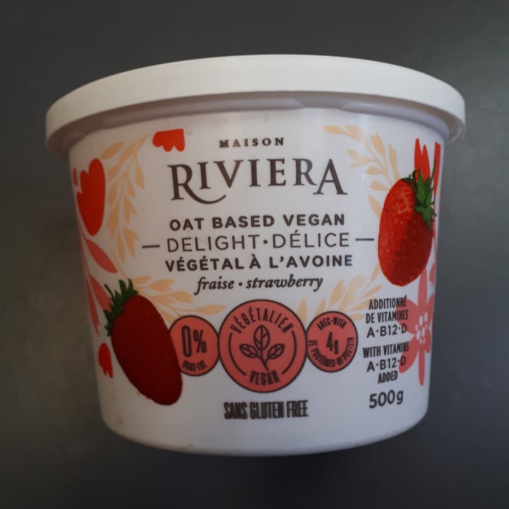 photo of Maison Riviera Oat based vegan delight - strawberry shared by @vebren on  18 Aug 2021 - review