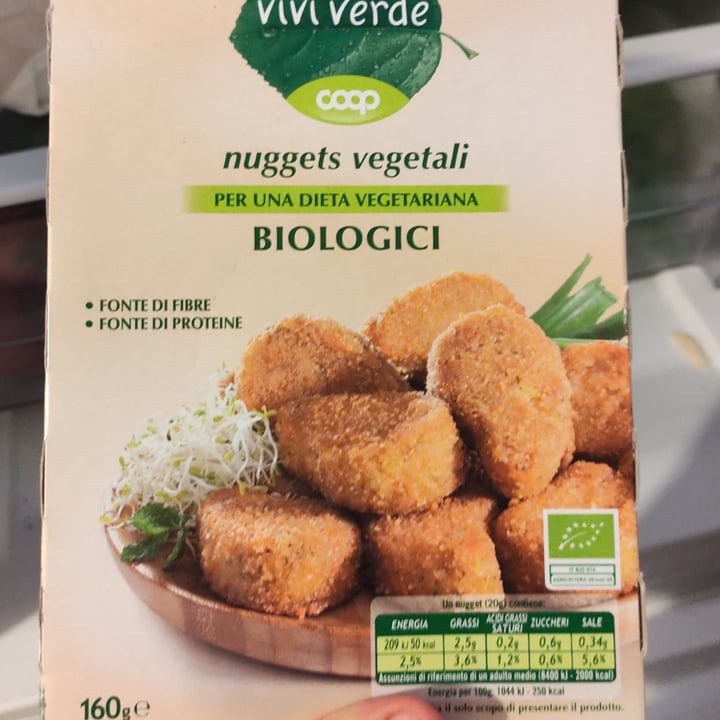 photo of Vivi Verde Coop Nuggets Vegetali shared by @simona31 on  01 Apr 2022 - review