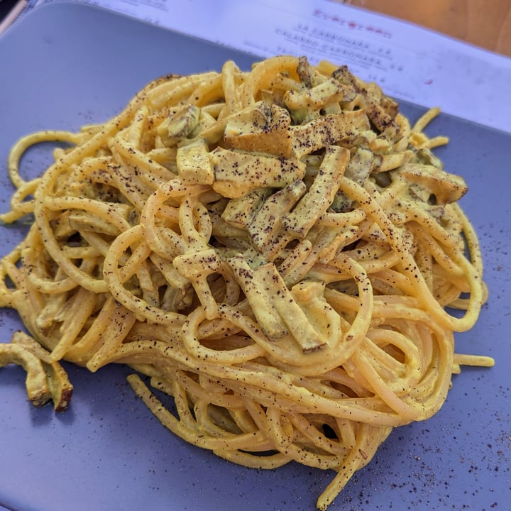 photo of Birrificio RentOn Carbonara Vegana shared by @alebelli on  12 May 2022 - review
