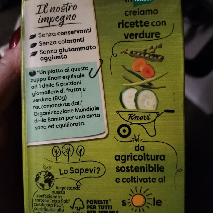 photo of Knorr Zuppa Ortolana con orzo, farro e verdure shared by @raffa70s70 on  26 Mar 2022 - review