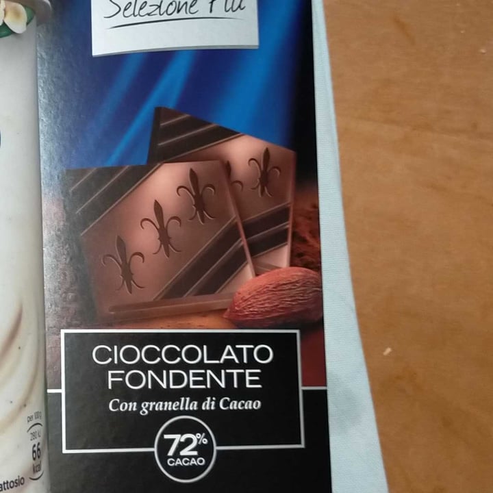 photo of Selezione Più In's Cioccolato Fondente 72% Con Granella Di Cacao shared by @monia74 on  31 Mar 2022 - review
