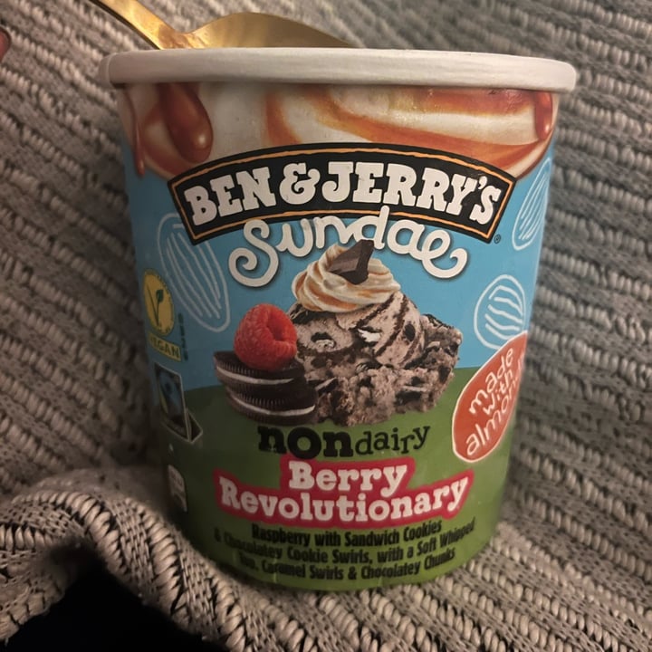 review photo of Ben & Jerry's Berry Revolutionary (Sundae) shared by @kirsten309 on 31 Mar 2022 - review