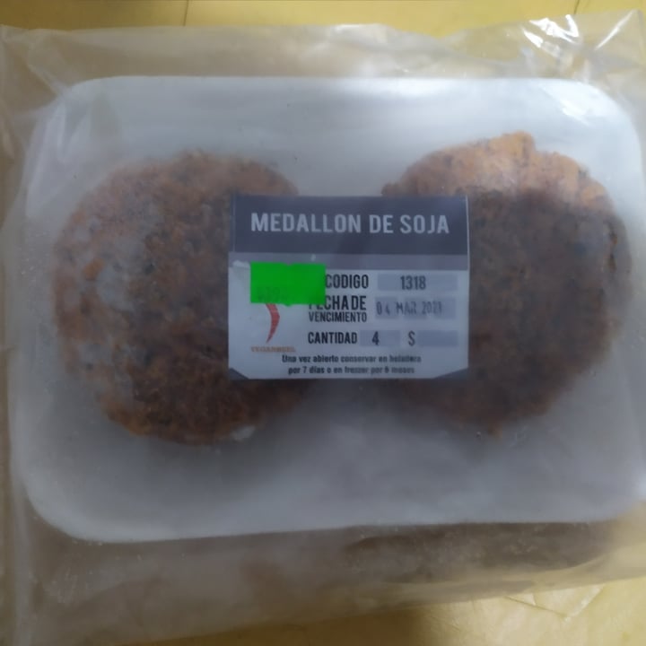 photo of Veganuel Medallón de Soja shared by @luciana13 on  17 Oct 2020 - review