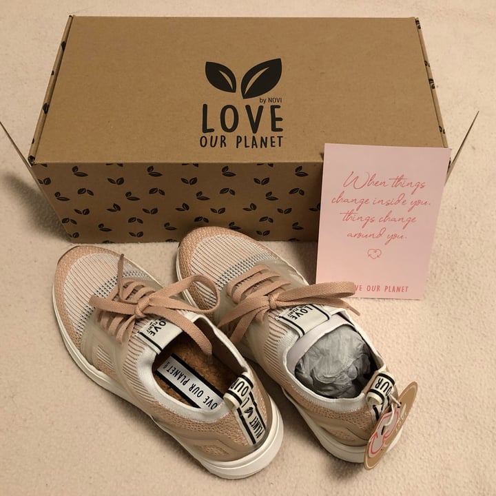photo of Love Our Planet Vegan Shoes shared by @rossrebel on  07 Jul 2022 - review