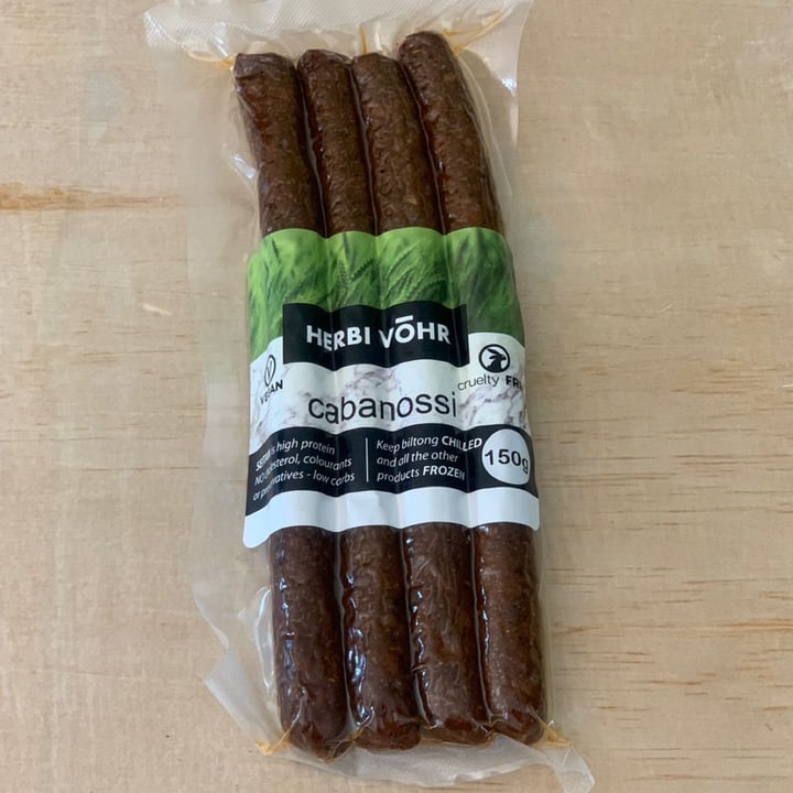 review photo of HERBI VŌHR Cabanossi shared by @vibrantvegan on 10 Dec 2021 - review