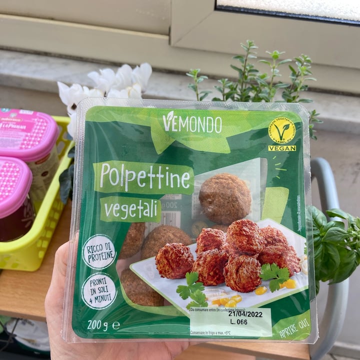 review photo of Vemondo Polpettine vegetali shared by @elliemme on 01 Apr 2022 - review