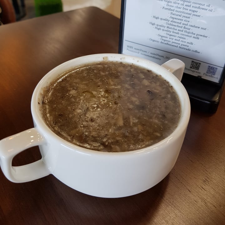 photo of nomVnom Bistro Truffled Mushroom Soup shared by @shanna on  06 Feb 2021 - review