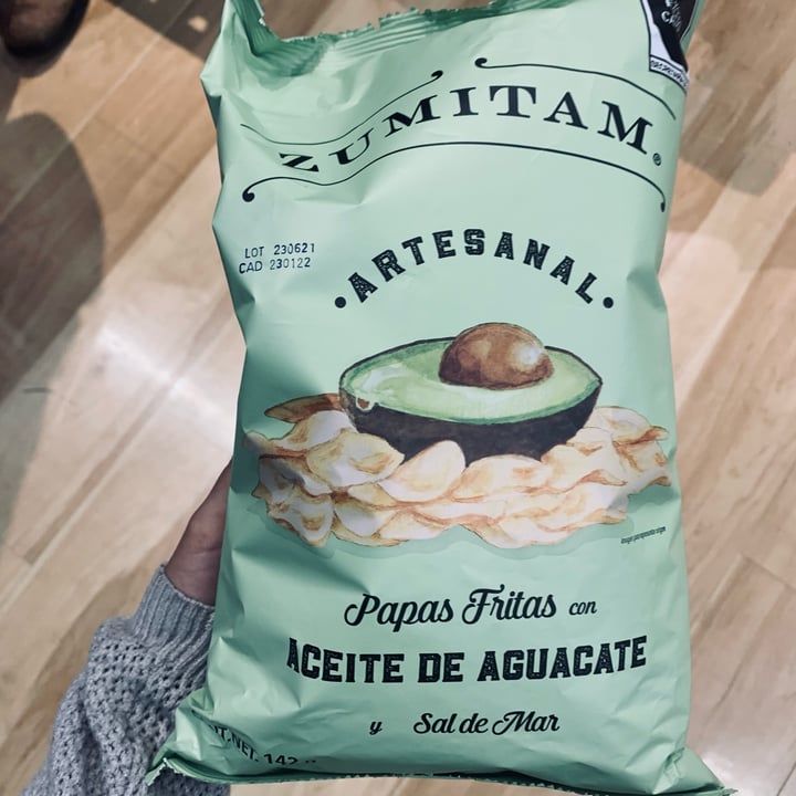 photo of Zumitam Papas fritas con aceite de aguacate shared by @anneveaev on  09 Nov 2021 - review