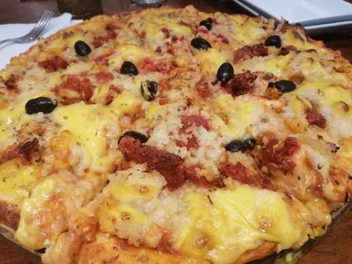 photo of The VOV (VoV 7) Deviled pizza shared by @vegandiaries on  27 Apr 2020 - review
