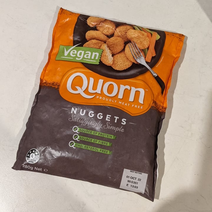 review photo of Quorn Vegan Nuggets shared by @vishika on 17 Nov 2021 - review