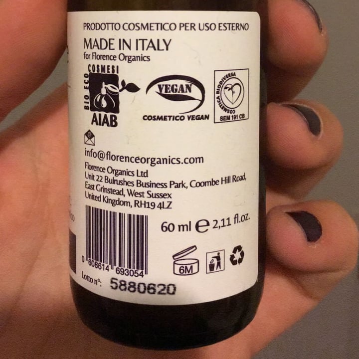 review photo of Florence Bio Cosmesi Siero viso C shared by @enrico on 25 Apr 2021 - review