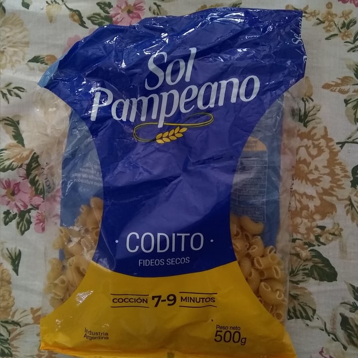photo of Sol Pampeano Fideos secos Codos shared by @arianabanana on  30 Aug 2020 - review
