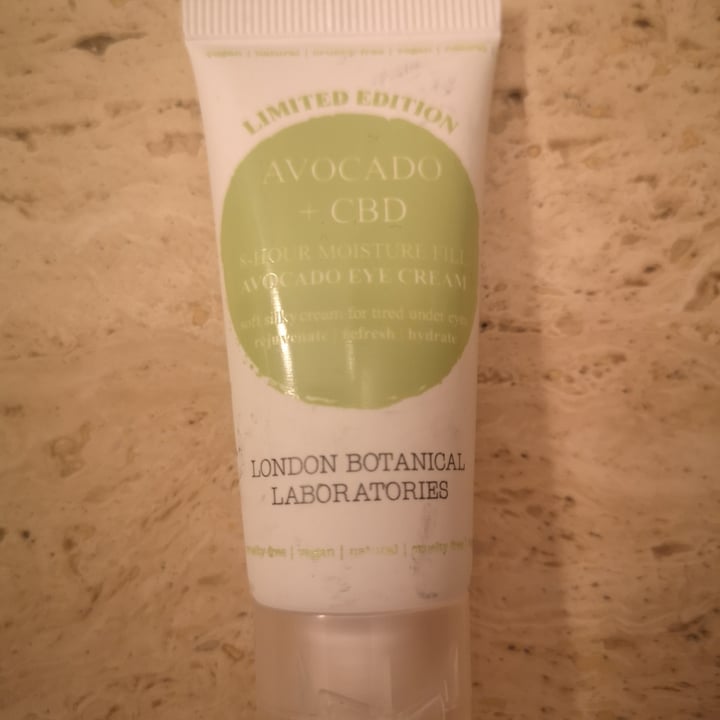 review photo of London botanical laboratories Contorno De Ojos De Aguacate shared by @veganplace on 15 Nov 2020 - review