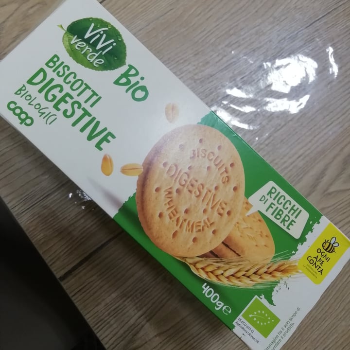 photo of Vivi Verde Coop Biscotti Digestive Biologici shared by @disagiada on  24 Jun 2022 - review