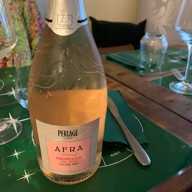 Photo of the dish “Perlage Prosecco Rosé”