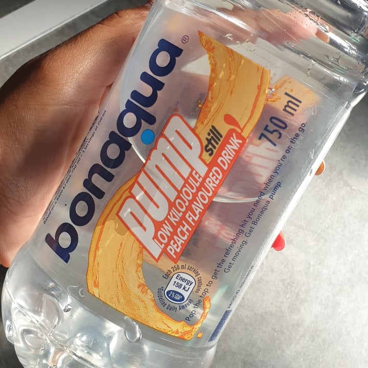 photo of Bon Aqua Pump Still Peach Flavoured Drink shared by @jaebae on  19 Oct 2021 - review