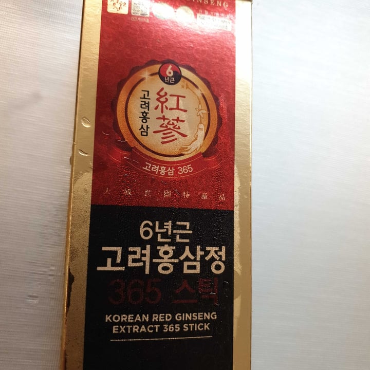 photo of Korean red ginseng Korean red ginseng Extract shared by @chloeliew on  24 Jan 2022 - review