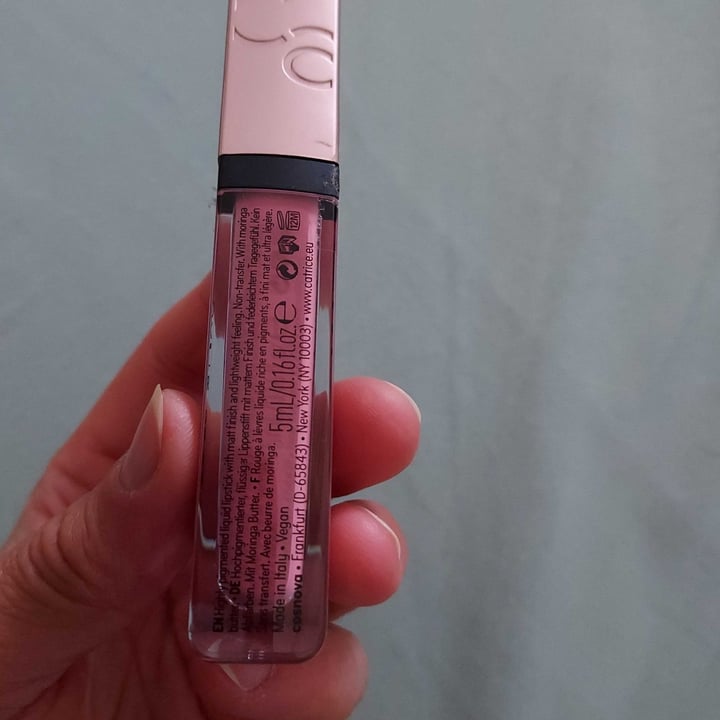 review photo of Catrice Cosmetics Matt Pro Ink Liquid Lipstick 040 Braveness Wins shared by @sabrinamurua on 01 Aug 2022 - review