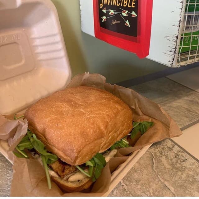 Photo of the dish “Tofu Steak Sammie”