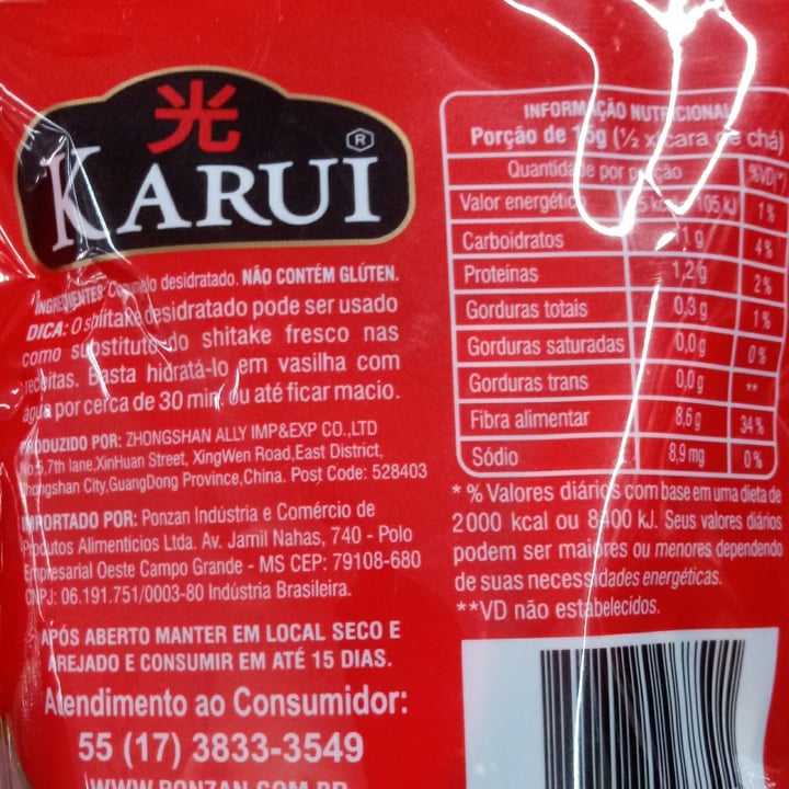 review photo of Karui Shitake Fatiado shared by @fernandamiy on 22 Jun 2022 - review