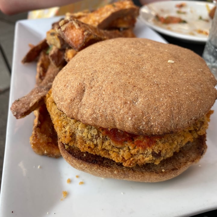 photo of ION Restaurant, It's Only Natural Chickpea Parmesan Sandwhich shared by @julialcaputo on  18 Jul 2020 - review