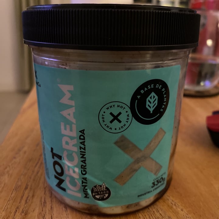 review photo of NotCo Not Icecream Menta Granizada shared by @florserafini on 11 Jul 2021 - review